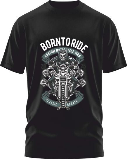 Born to Ride Premium Cotton T-Shirt