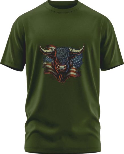 USA Buffalo Signature Premium Cotton T-Shirt