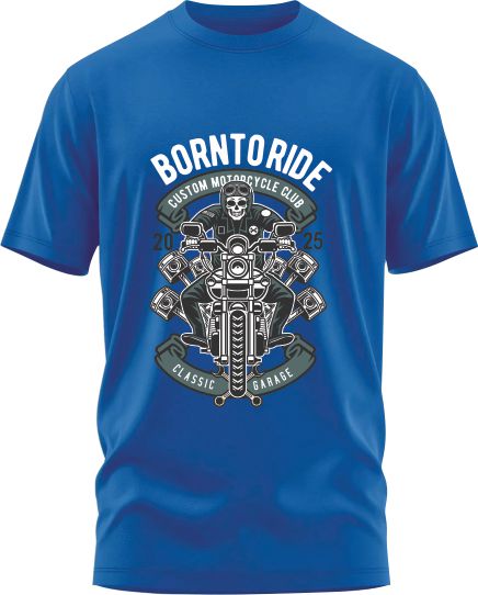 Born to Ride Premium Cotton T-Shirt