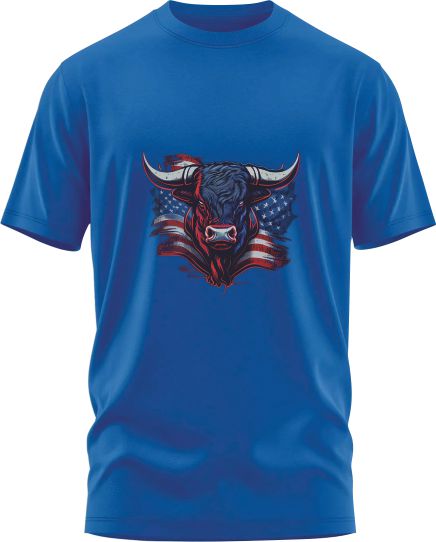 USA Buffalo Signature Premium Cotton T-Shirt
