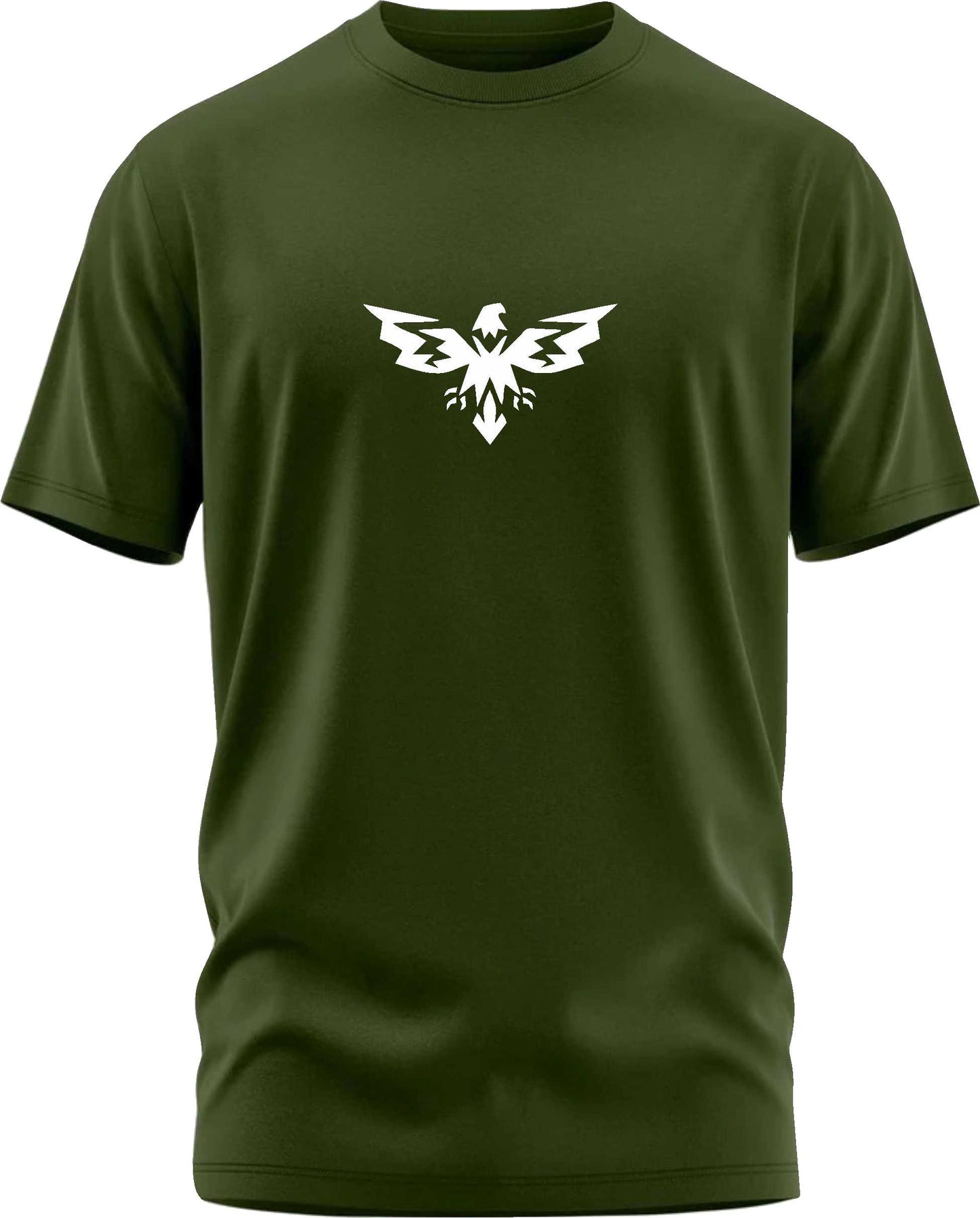 Eagle on The Chest Premium Cotton T-Shirt