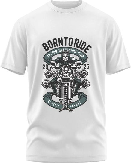 Born to Ride Premium Cotton T-Shirt